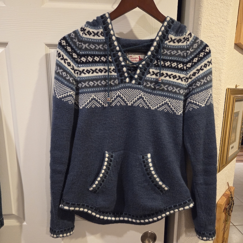 Alpaca Connection Pullover Sweater.
